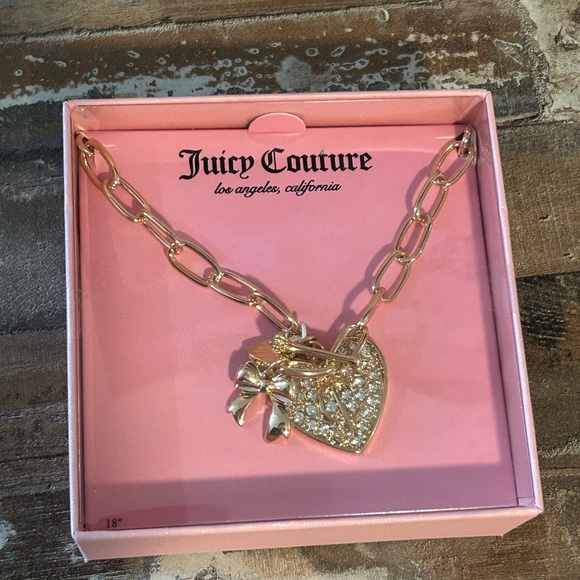 NWT | ๐ Juicy Couture Gold Heart Necklace ๐ - Picture 4 of 7